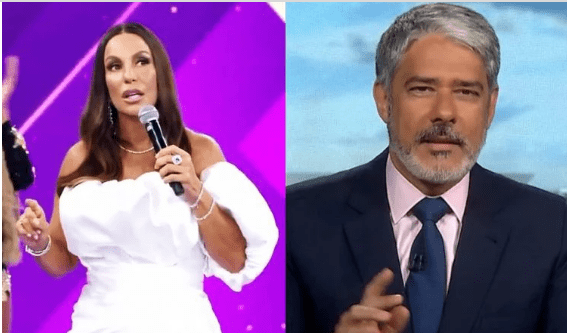 William Bonner ignora Ivete Sangalo na porta da Globo