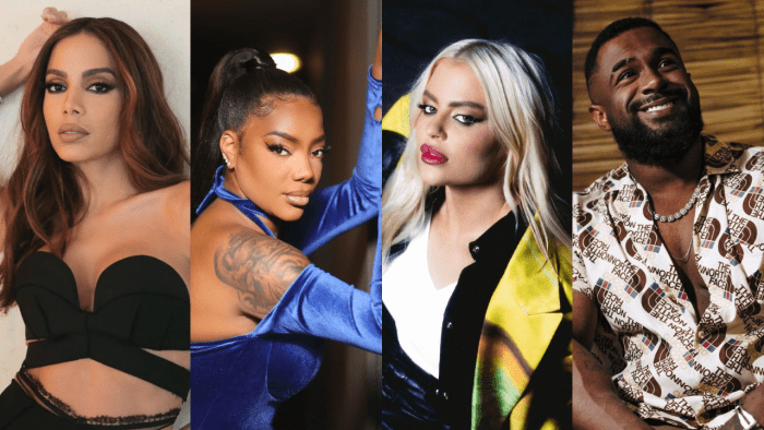 Anitta, Ludmilla, Luísa Sonsa e Baco estão entre os brasileiros indicados ao Grammy Latino