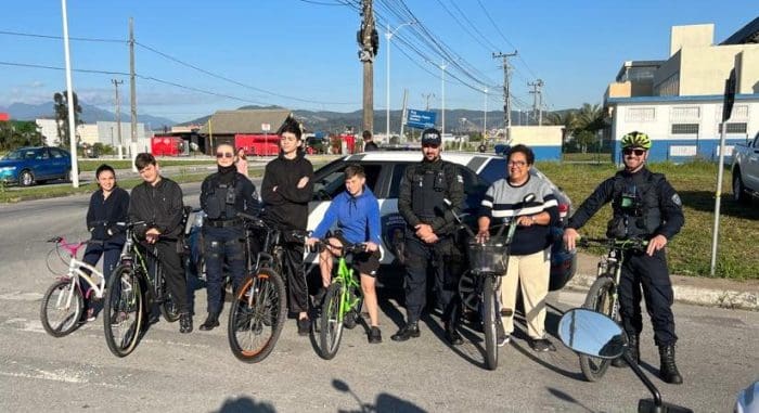 Pedala Palhoça reuniu ciclistas e famílias no último domingo