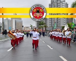 Banda Musical do CBMSC faz seu primeiro concerto na Capital