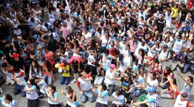 Marcha Para Jesus marca feriado em São José