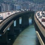 Pontes de Florianópolis terão faixa restrita neste sábado