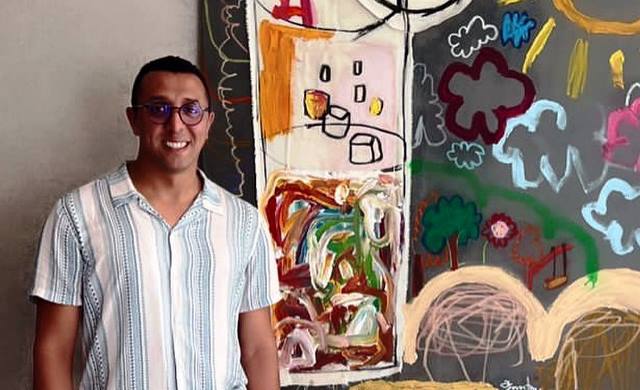 Premiado em Blumenau, artista Diego dos Santos expõe trabalhos em Itajaí