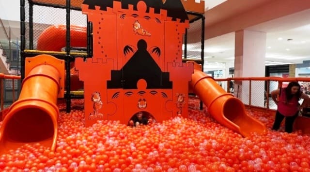 Parque do Garfield chega ao Itajaí Shopping com diversão até 13 de março