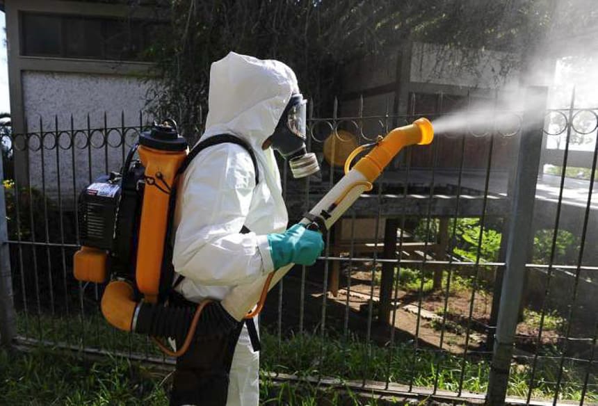 Agentes de endemias irão pulverizar rua no bairro Souza Cruz em Brusque