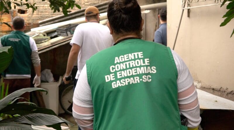 Gaspar faz levantamento sobre situação da dengue na cidade