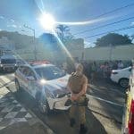 Volta às aulas: PM reforça segurança nas proximidades de escolas