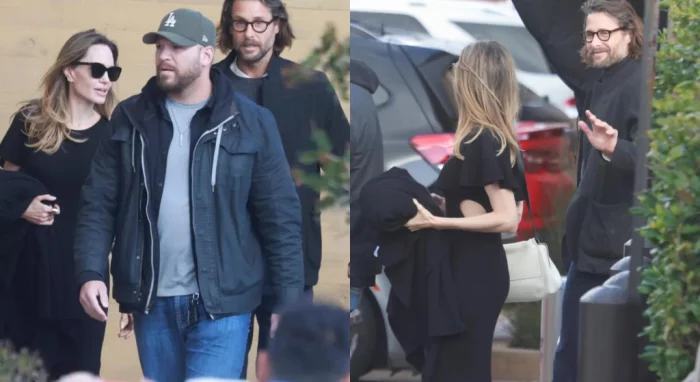 Angelina Jolie é clicada com seu novo affair