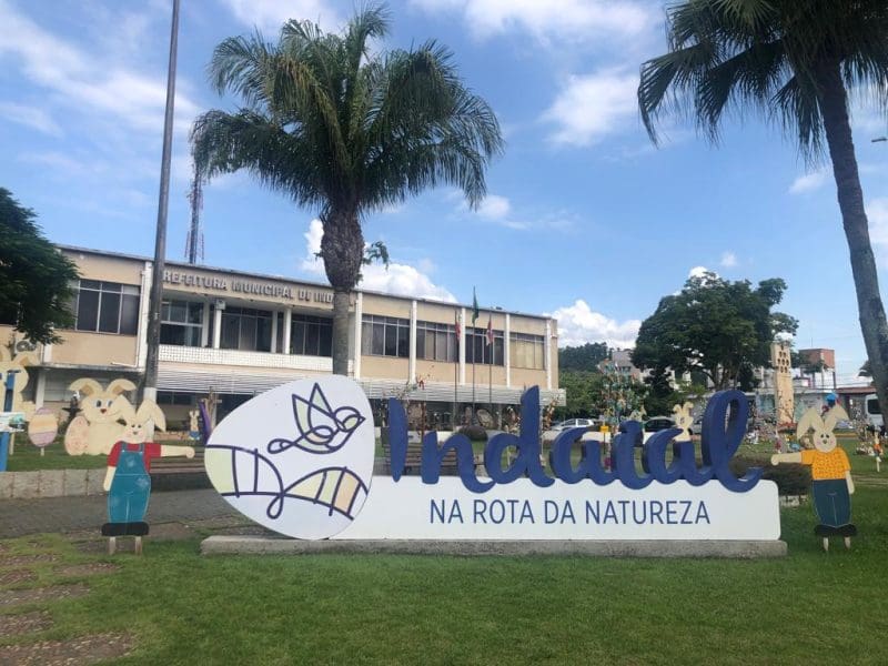 Indaial abre visitação a 5ª Ostergarten Jardim de Páscoa