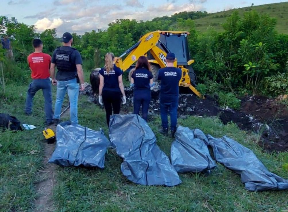 Quatro corpos em decomposição são encontrados em Joinville