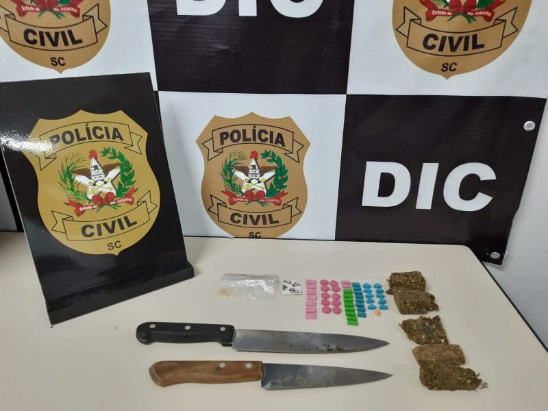 Polícia Civil apreende drogas no bairro Nova Brasília 