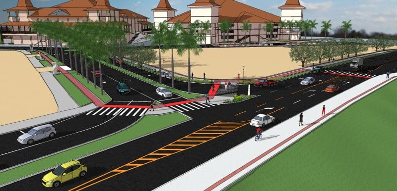 Novas vias serão construídas no acesso para a rodovia Antônio Heil e Beira Rio