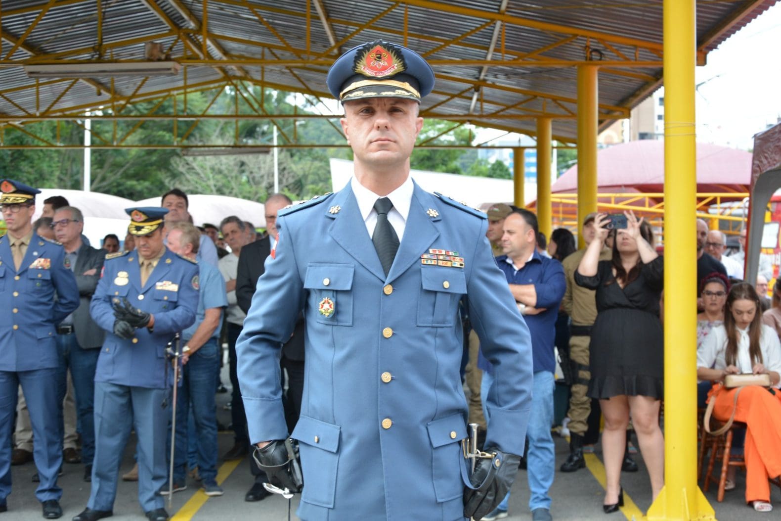 Novo comandante assume Batalhão de Bombeiros de Blumenau