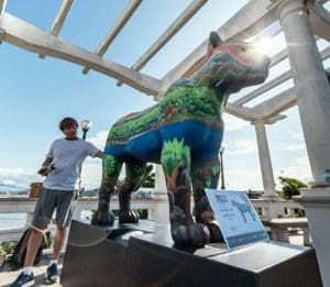 Capital recebe pela 1ª vez a Jaguar Parade, exposição de esculturas customizadas