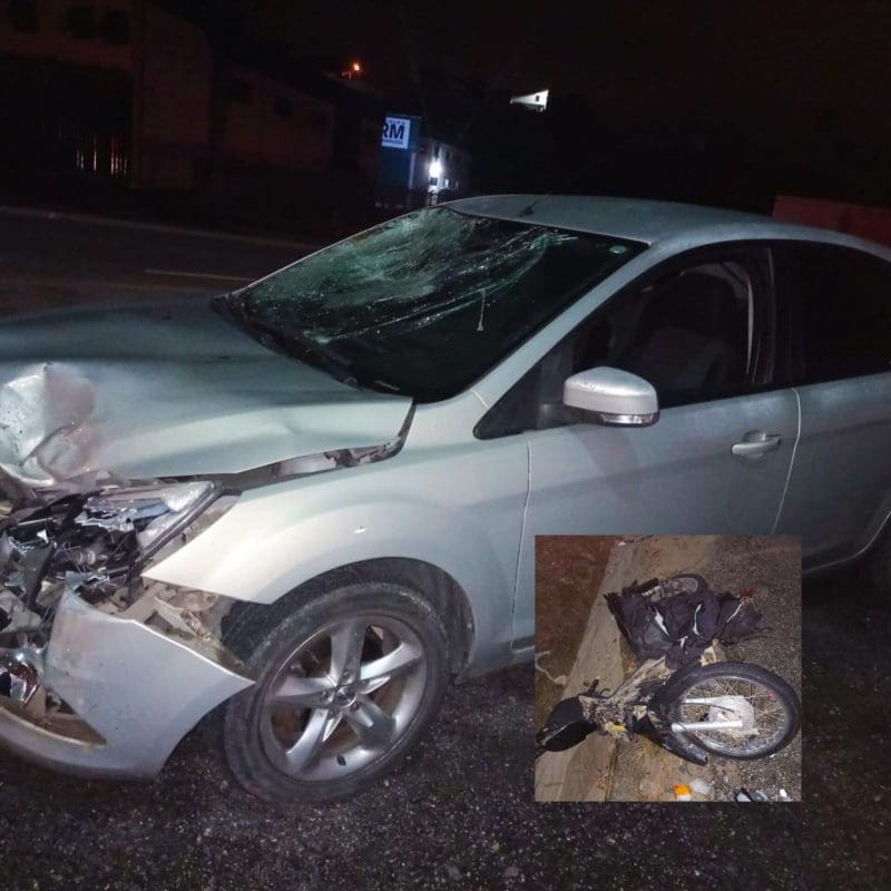 Grave acidente em São João deixa duas pessoas feridas 