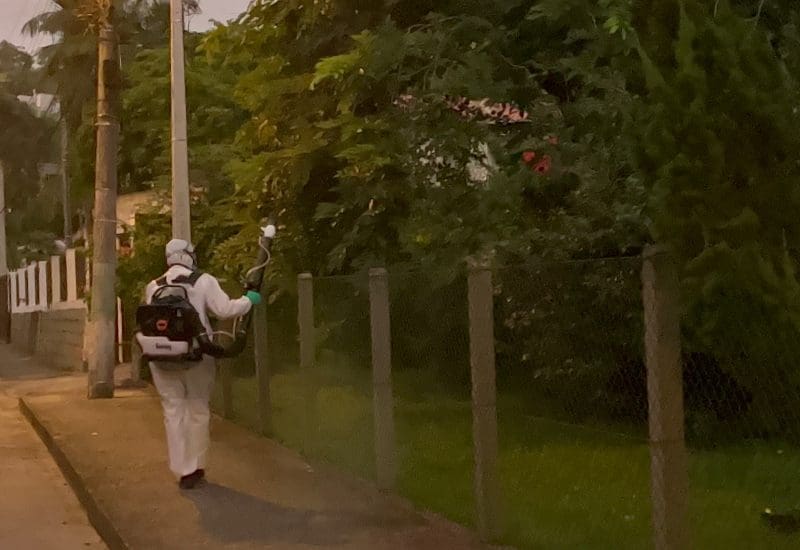 Agentes de endemias fazem pulverização nesta sexta-feira no Bateas