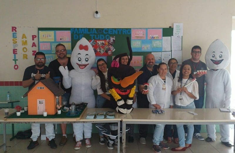 Secretaria de Saúde de Brusque realiza ação Família nas Escolas