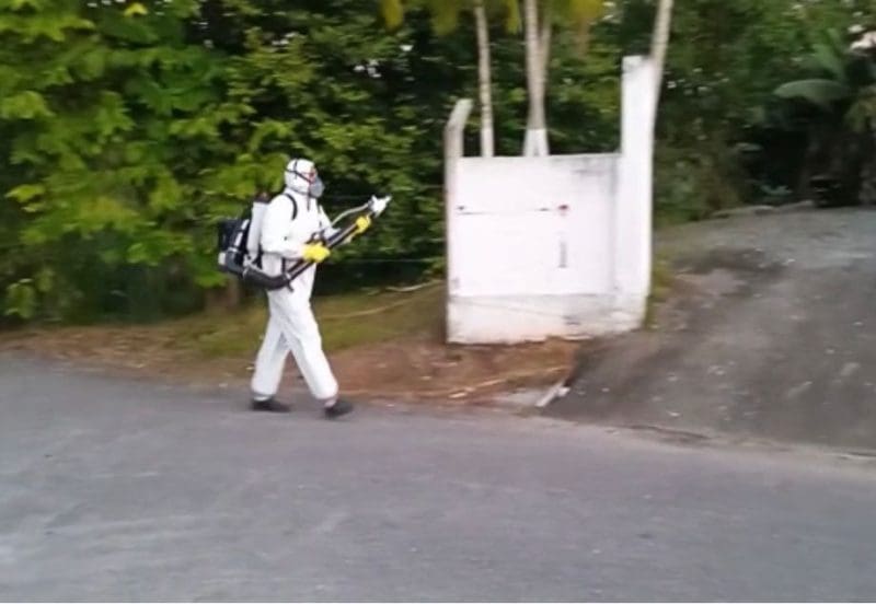 Centro 2 e Steffen recebem pulverização neste feriado