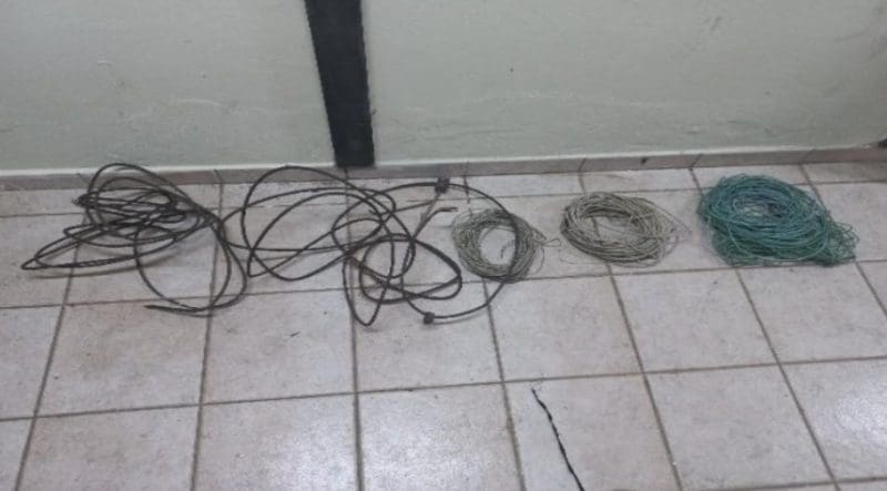 Dupla é presa após furtar fios de cobre em Brusque