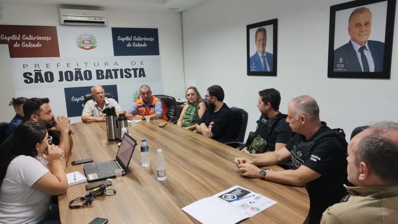 Segurança nas Escolas é pauta de reunião em São João Batista 