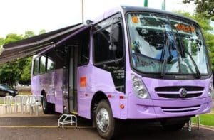 Ônibus Lilás visitará municípios com altos índices de violência contra a mulher em SC