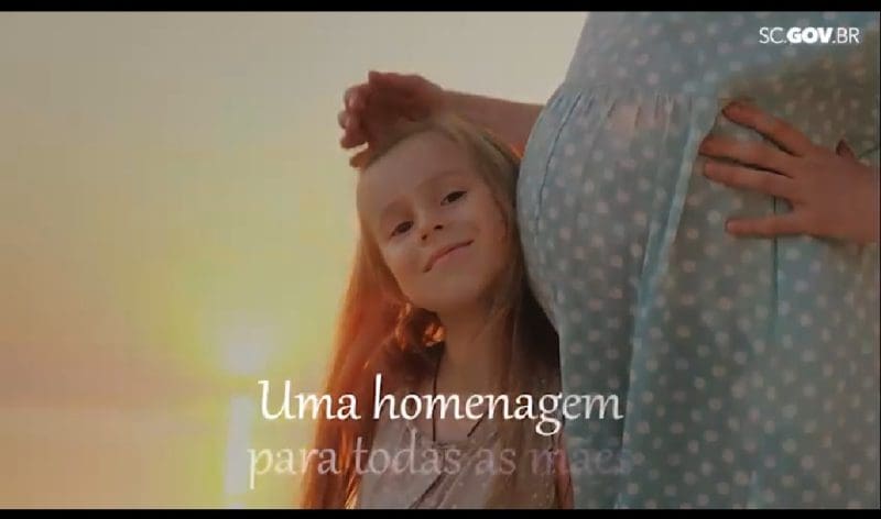 Dia das mães: Governo de SC presta homenagem em vídeo