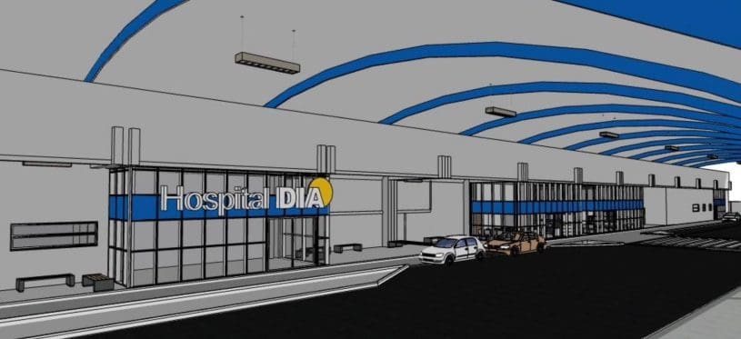 Hospital Dia será instalado no antigo aeroporto