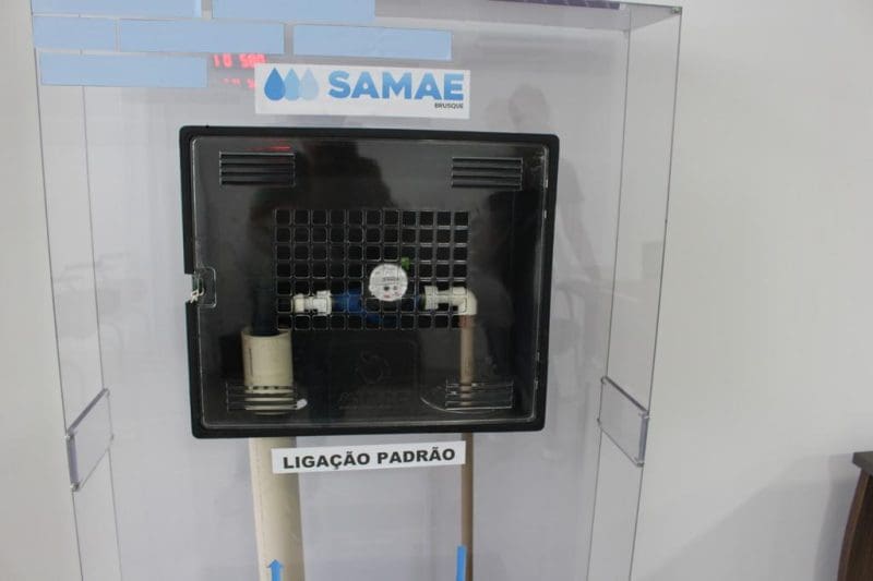 Samae implanta novo padrão para ligação de água em Brusque