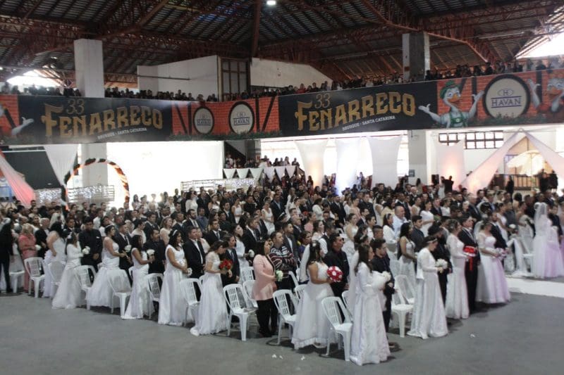 Inscrições para o Casamento Coletivo em Brusque encerram dia 02