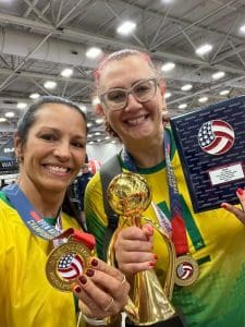 Servidora de Brusque é campeã de vôlei no US Open nos EUA