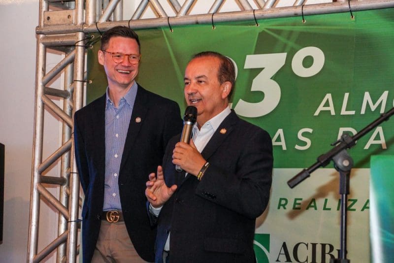 Vídeo: Acibr realiza Almoço de Ideias com presença do governador