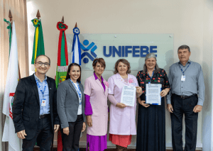 Unifebe firma convênio com a Rede Feminina de Combate ao Câncer de Brusque