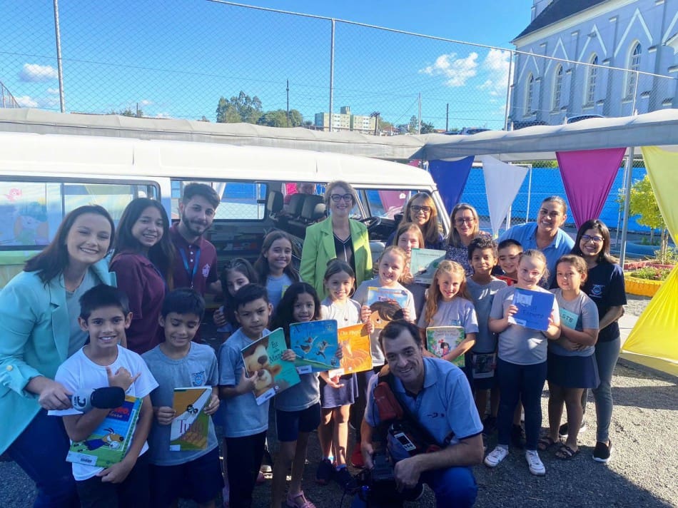 Biblioteca Ambulante retorna à Blumenau