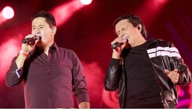 Gian & Giovani se apresentam na 8ª Festa da Integração de Guabiruba
