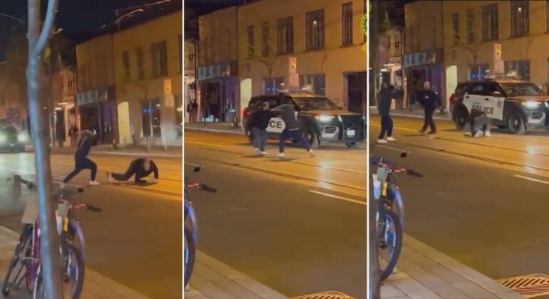 Vídeo: homem usa uma cobra como chicote para espancar rapaz