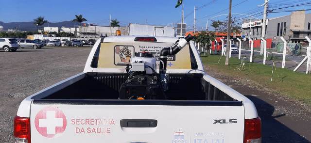 Itajaí adquire novo equipamento para aplicação de inseticida contra dengue