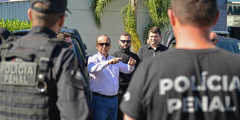 Governador dará posse a novos policiais penais na próxima segunda