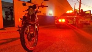 Brusque: Polícia Militar recupera moto furtada