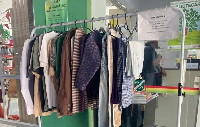Varal Solidário promove a sustentabilidade em Brusque