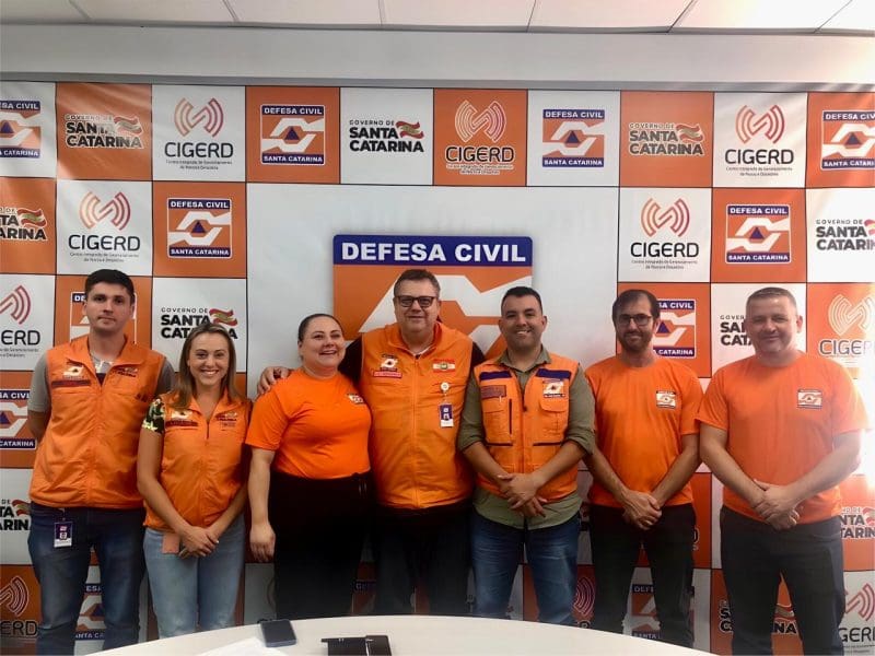 Demandas de São João Batista são pauta de reunião na Defesa Civil de SC