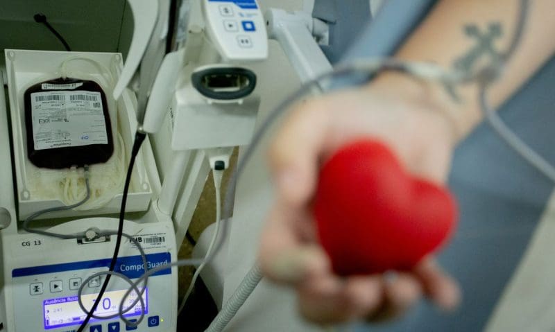 Guabiruba realiza campanha para doação de sangue no Hemosc