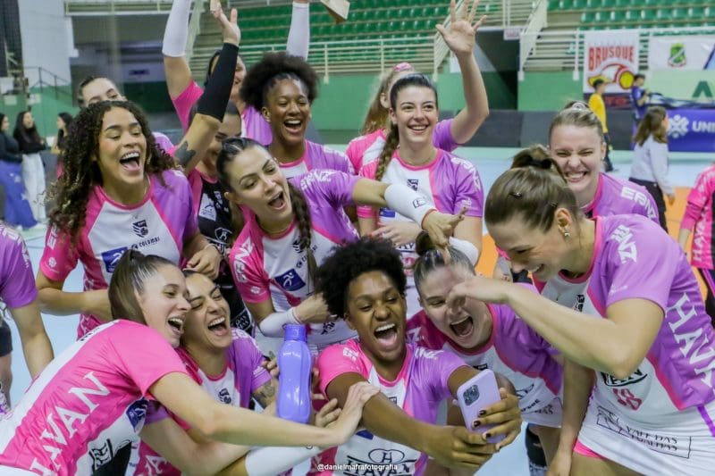 Abel Moda Vôlei de Brusque conquista 2ª vitória no Catarinense de Vôlei