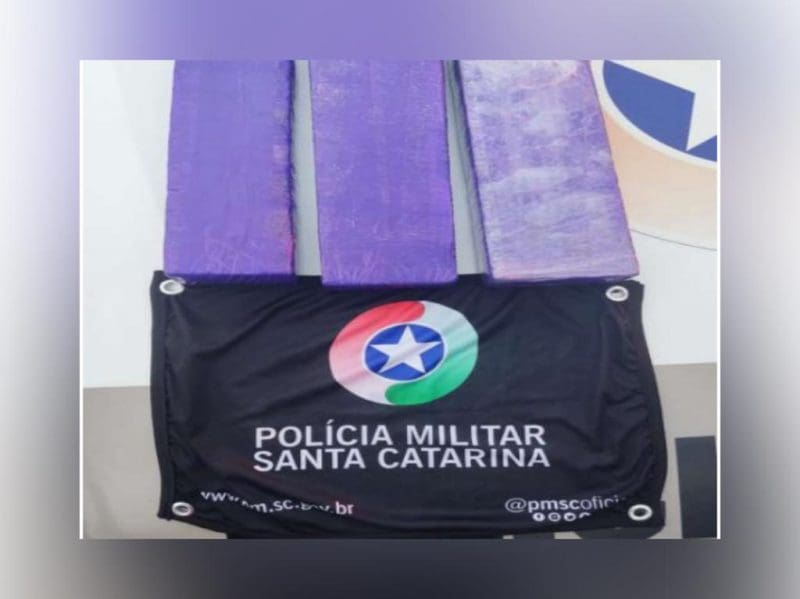 Casal é preso transportando drogas no carro em Brusque