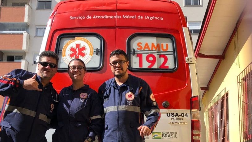 Samu salva recém-nascido de parada cardiorrespiratória