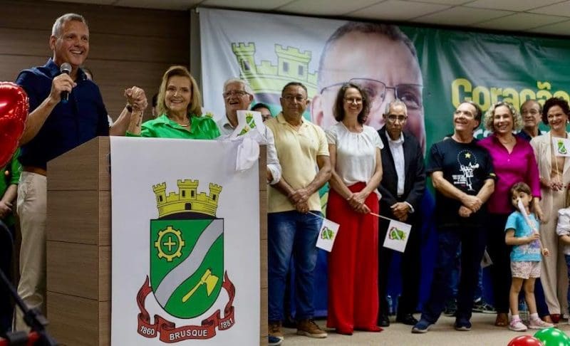 Paulo Eccel e Dida Mafra são confirmados na disputa pela Prefeitura de Brusque