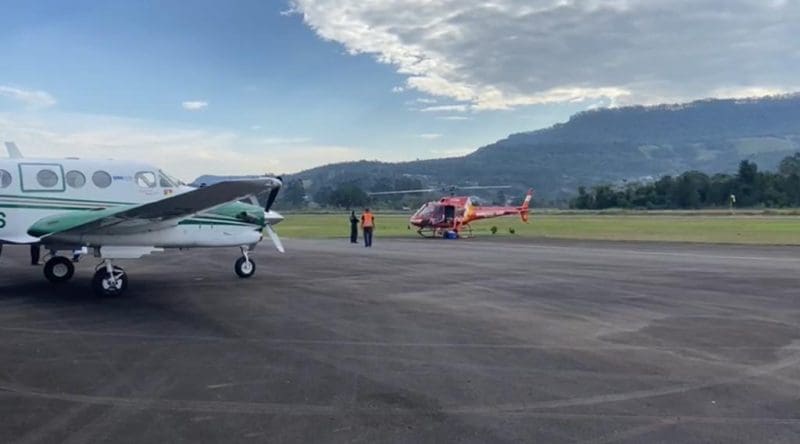 Vídeo: Arcanjo-03 ajuda no transporte de órgãos para transplantes