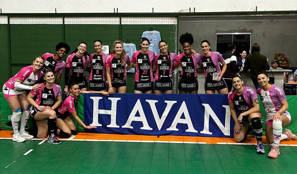 Abel Moda Vôlei segue invicto no Campeonato Catarinense de Voleibol