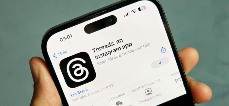 Em 7 horas, novo aplicativo da Meta atinge 10 milhões de usuários