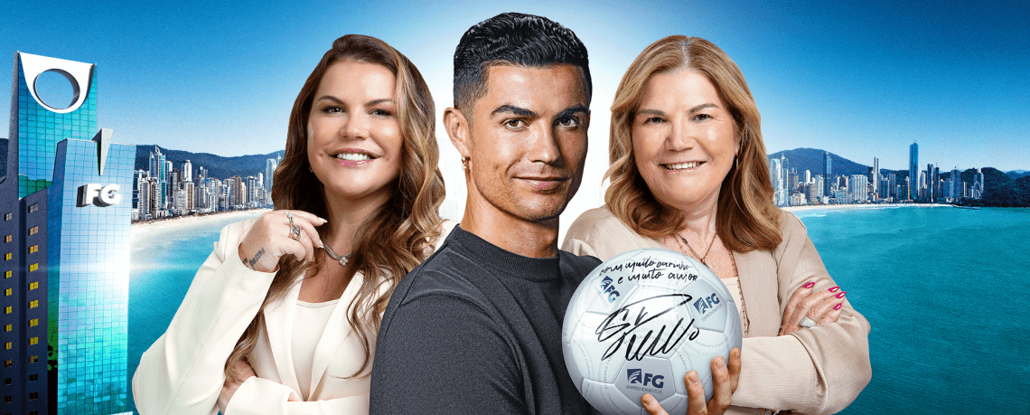 Cristiano Ronaldo é o novo garoto-propaganda de construtora em SC