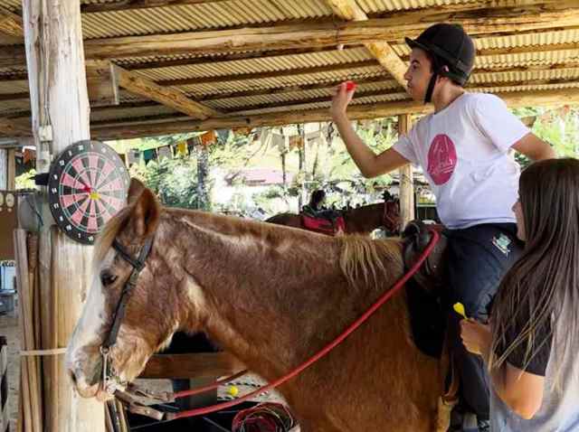 Equoterapia auxilia desenvolvimento de crianças com necessidades especiais